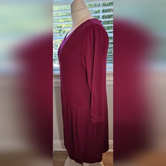 Talbots Woman Long Sleeve Wool/Nylon/Spandex Dress 3X NWT - Picture 4 of 8